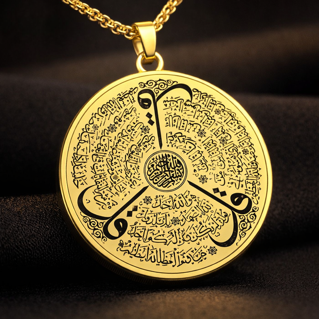 4 Qul name necklace