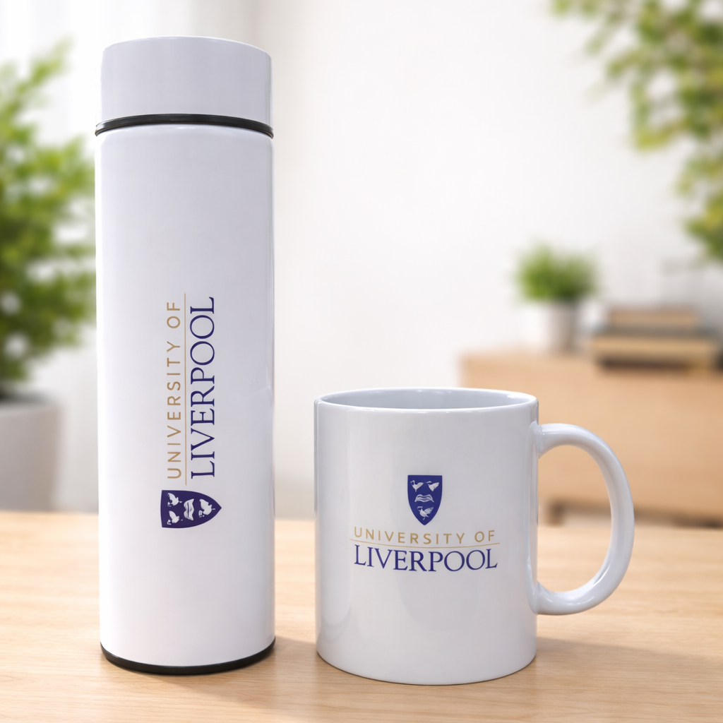 Customized Bottle and Mug for Corporate Gifting