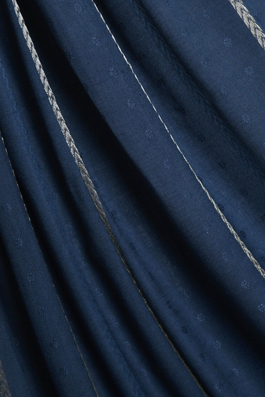 Golden Petal Lawn - Dark Blue