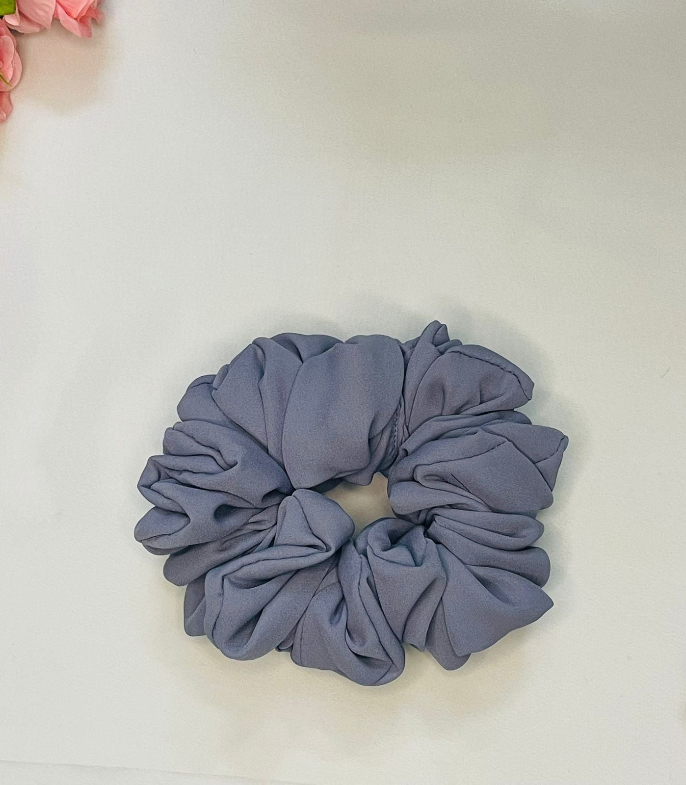 Light Gray Scrunchie
