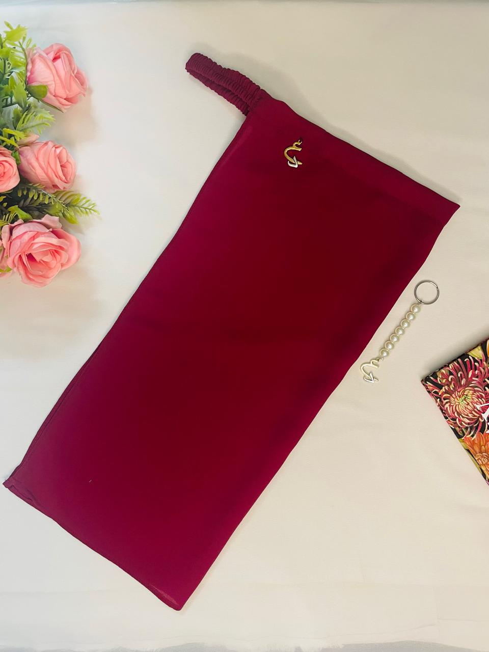 Maroon Niqab