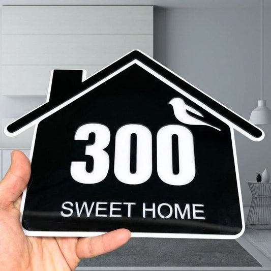 Hutt Shape Name Plate