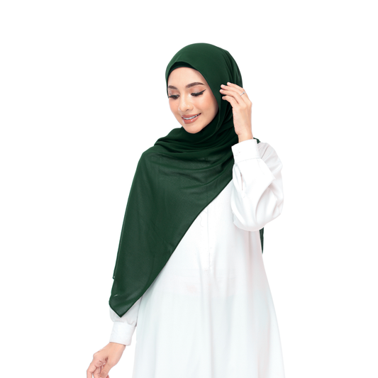 Green Magnetic Hijab
