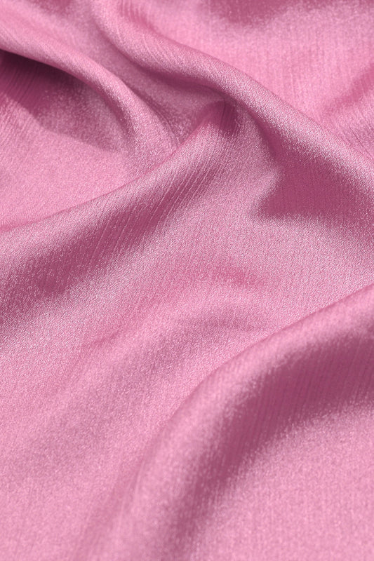 Crinkle Chiffon Hijab - Neon Pink (Shimmer)