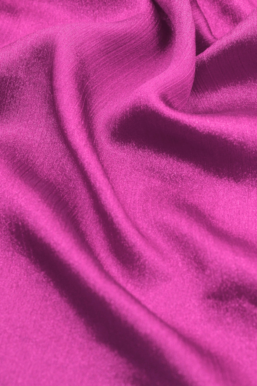 Crinkle Chiffon Hijab - Pansy Pink (Shimmer)