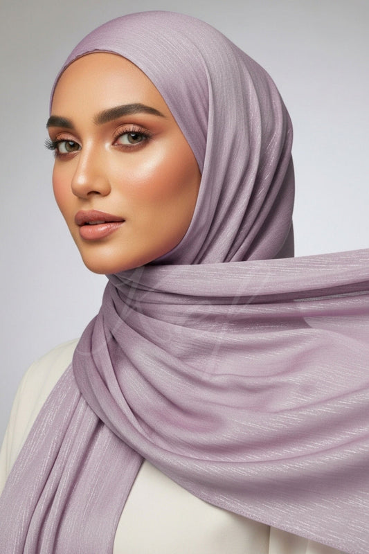 Luxe Chiffon Hijab - Periwinkle