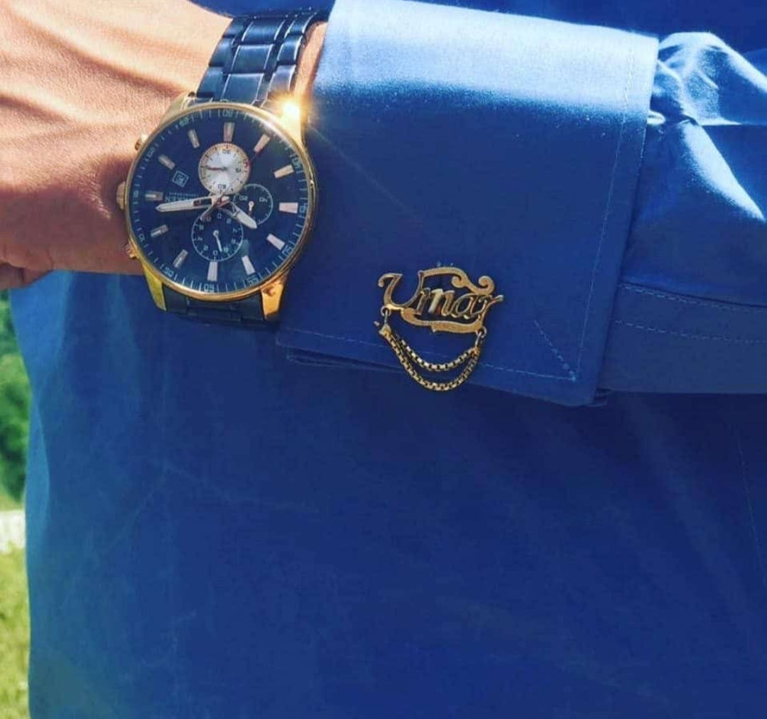 Chain Name Cufflinks