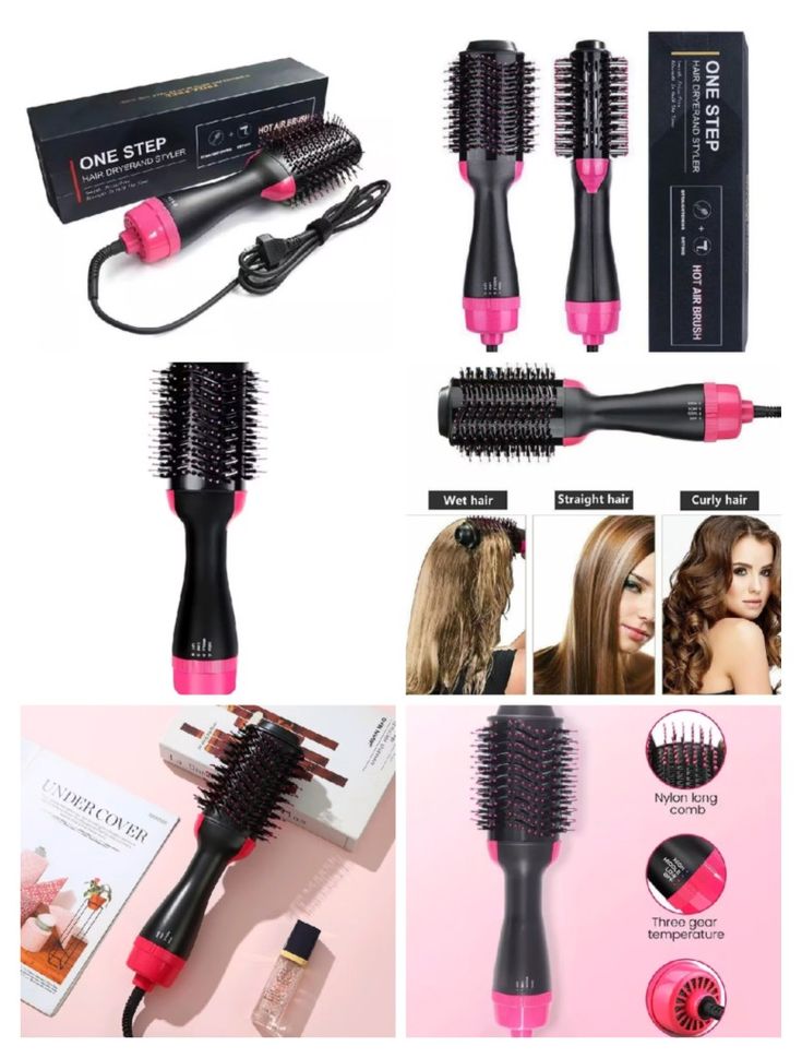 3 in 1 HAIR BRUSH DRY