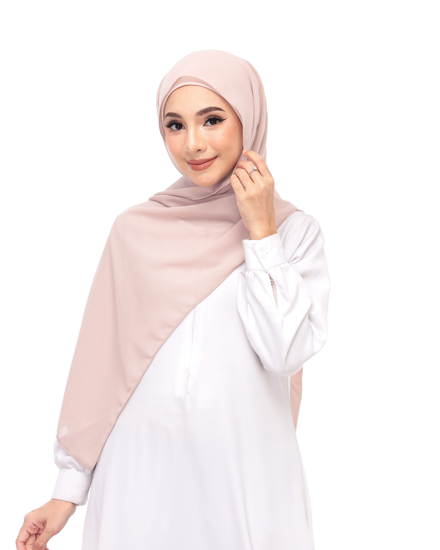 Dusty Rose Magnetic Hijab