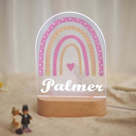Kids room name Lamp