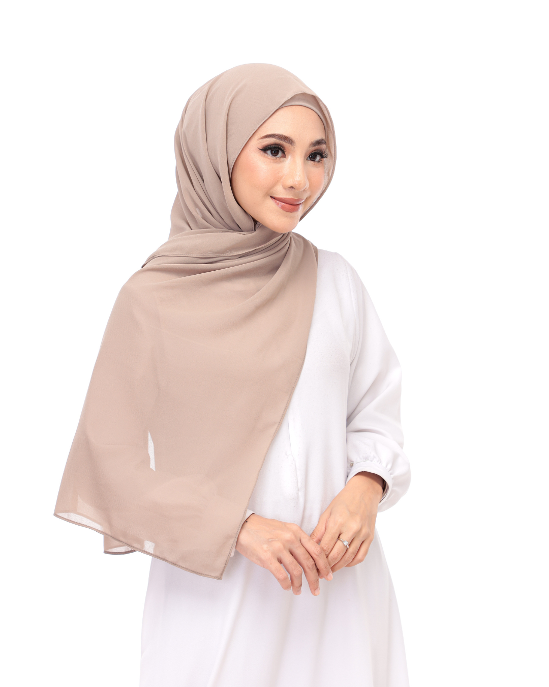 Buy 2 Chiffon Magnetic Hijabs (Get A Scrunchie Free)