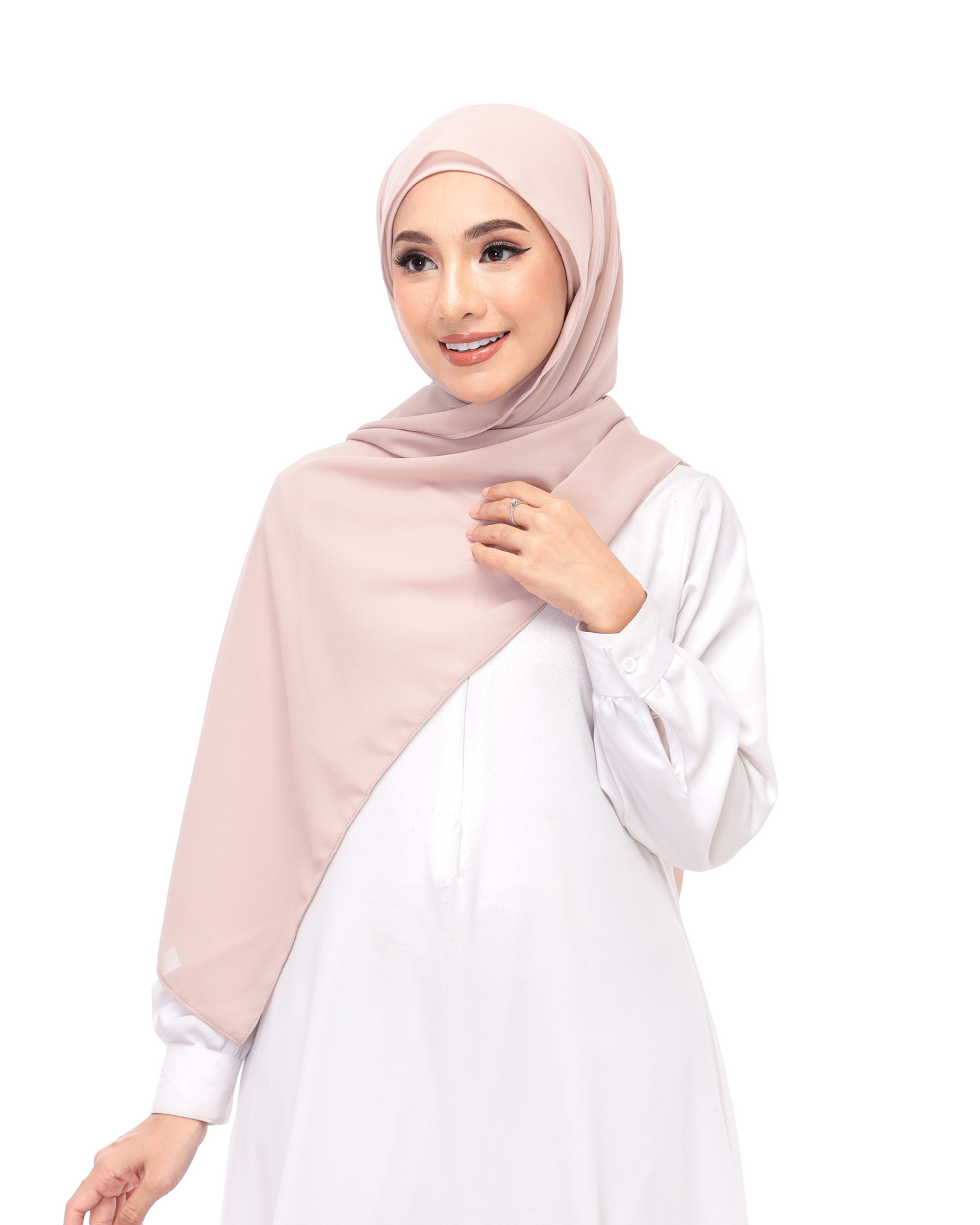 Buy 2 Chiffon Magnetic Hijabs (Get A Scrunchie Free)