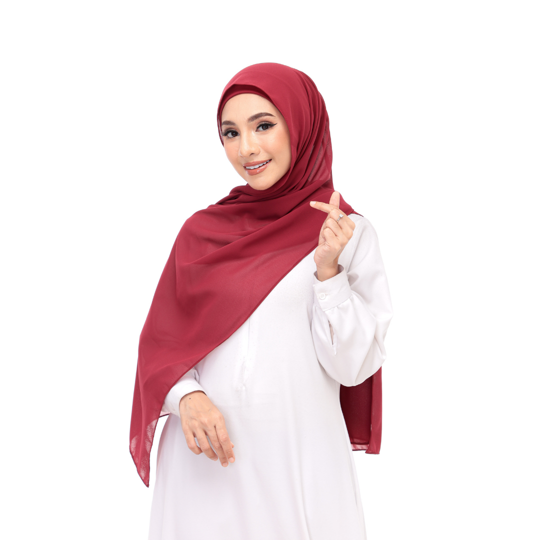 Buy 3 Chiffon Magnetic Hijabs (Get One Free)