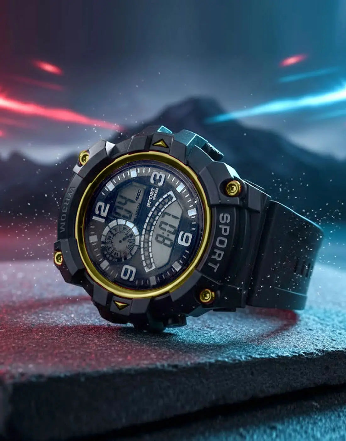 Digital Sports Watch WR30M for Kids - Perfect for EID Gift