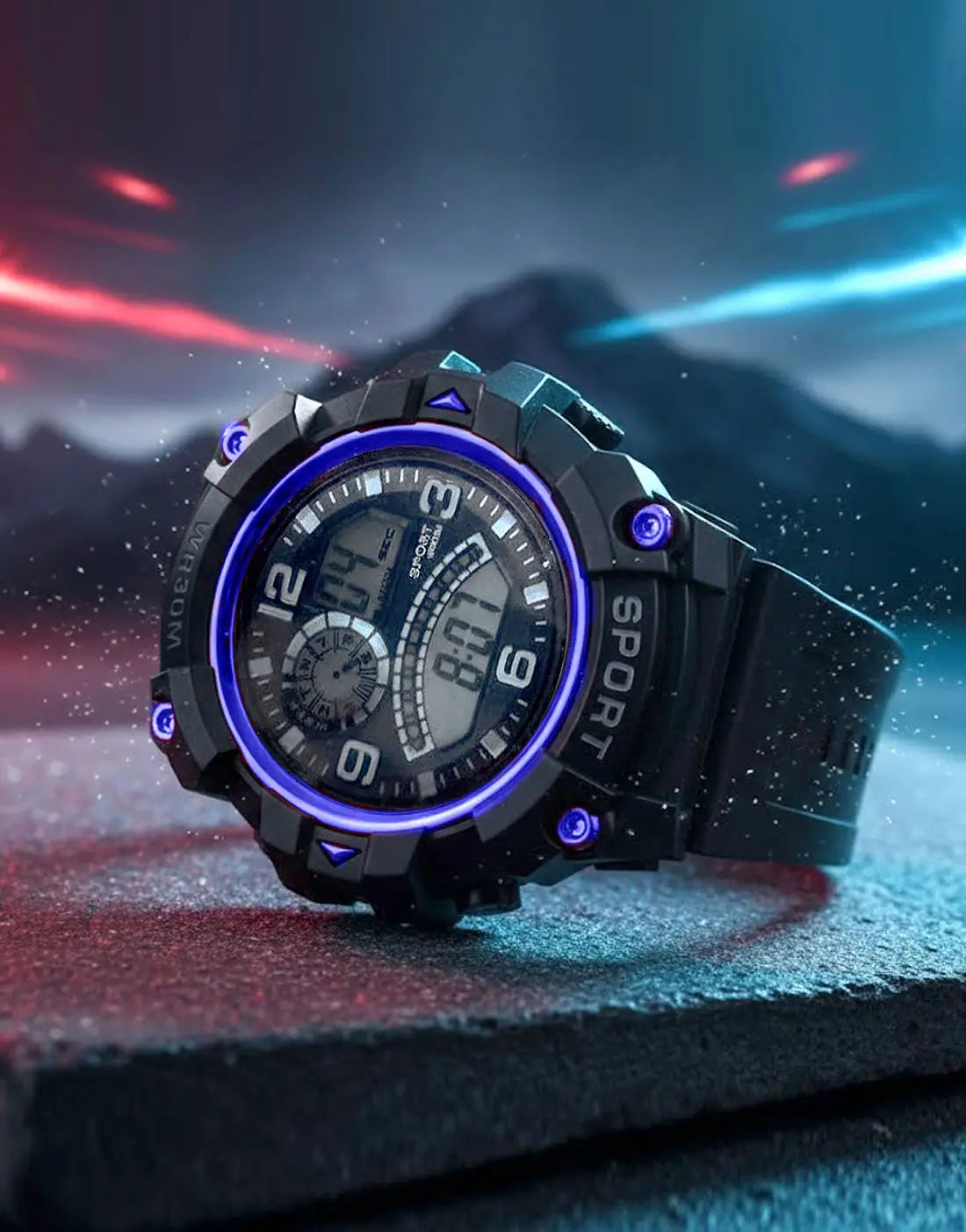 Digital Sports Watch WR30M for Kids - Perfect for EID Gift