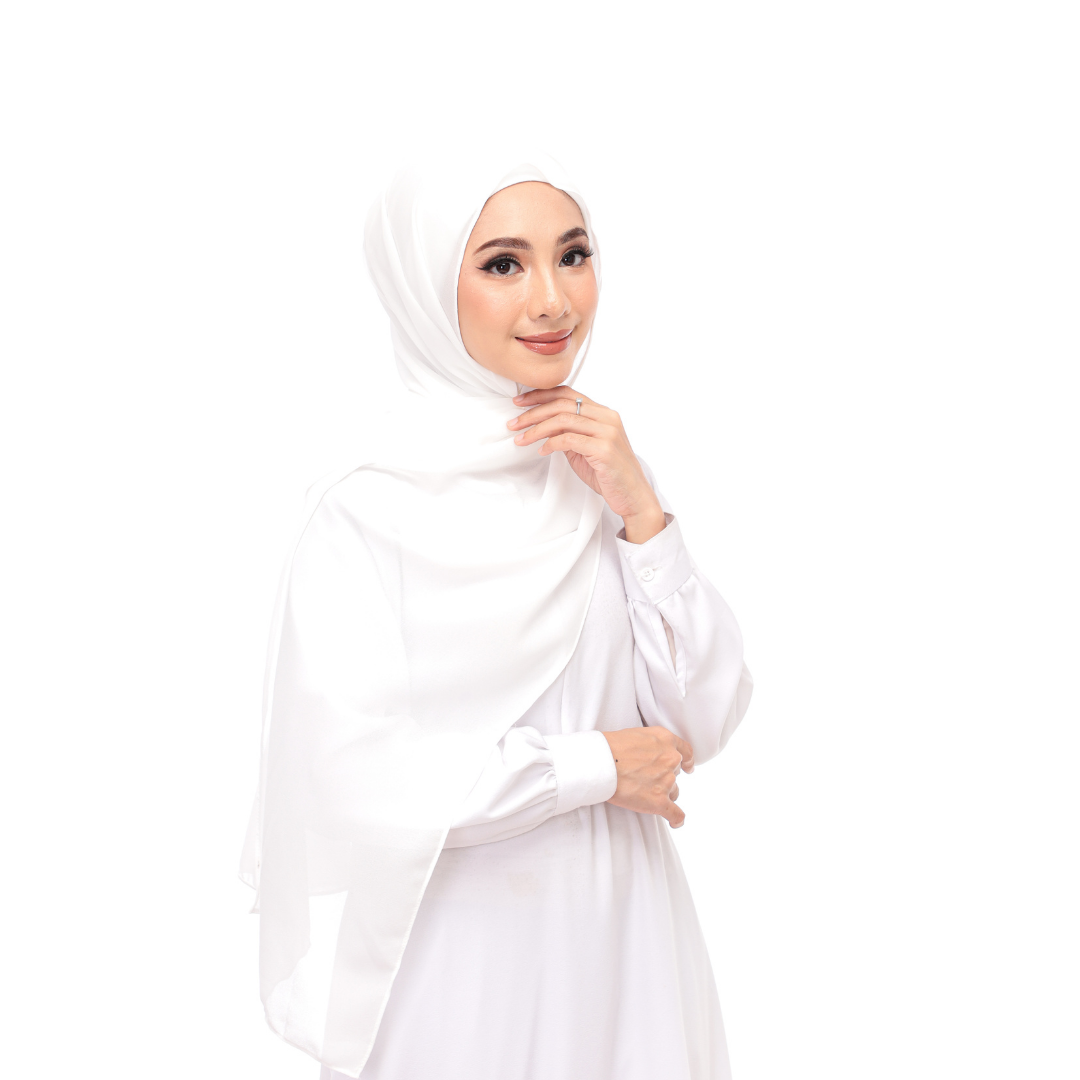 Buy 2 Chiffon Magnetic Hijabs (Get A Scrunchie Free)